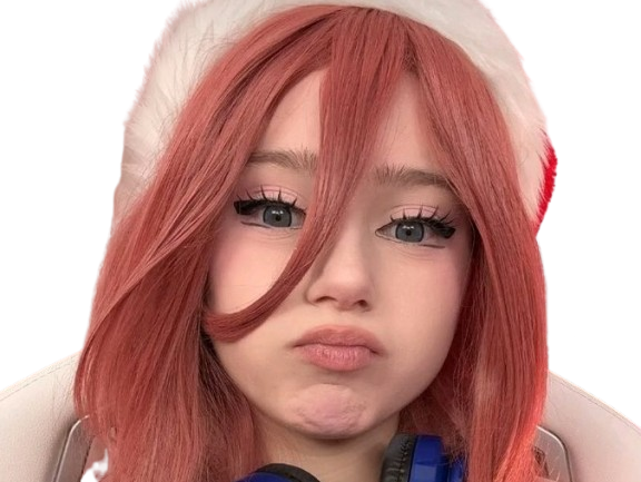 Sticker upminaa cosplay kj streameuse cosplayeuse allemande femme fille miku uwu mou par Solio