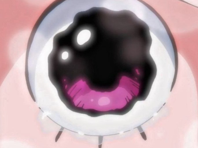 Sticker perona one piece cheveux rose yeux noir frange atropos fic bloop par Bl0op