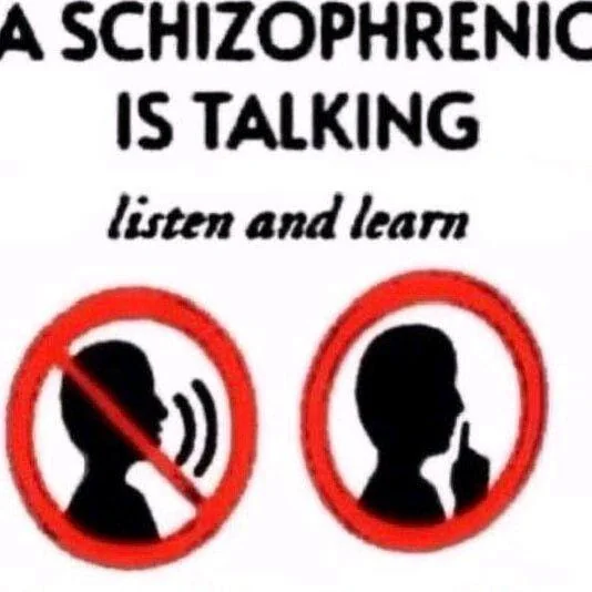 Sticker schizo chut par REDPILLED123