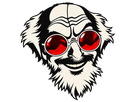 professor shonku sourire malice confiance lunettes rouges reaction jvc anime other