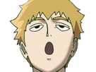 arataka reigen mob psycho 100 anime manga homme blond yeux noirs medium patron mentor