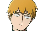 arataka reigen mob psycho 100 anime manga homme blond yeux noirs medium patron mentor