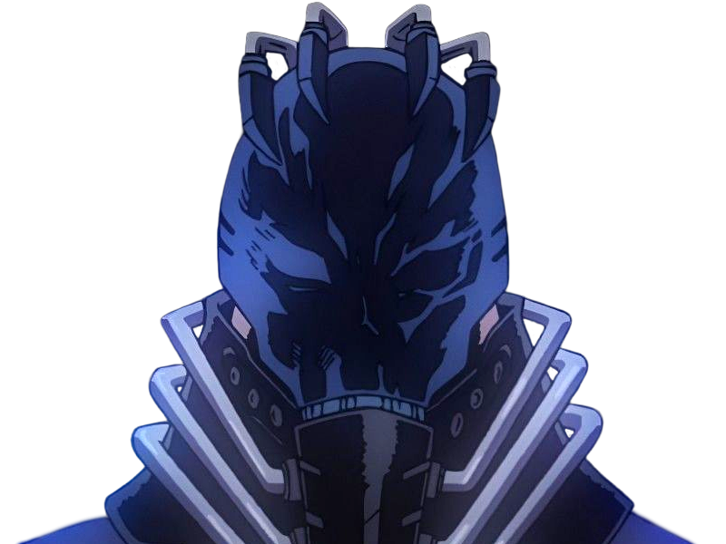 Sticker all for one afo my hero academia mha anime manga antagoniste villain zen shigaraki masque par Dark-63