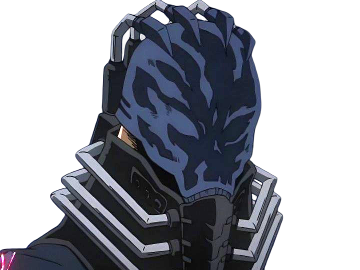 Sticker all for one afo my hero academia mha anime manga antagoniste villain zen shigaraki masque par Dark-63