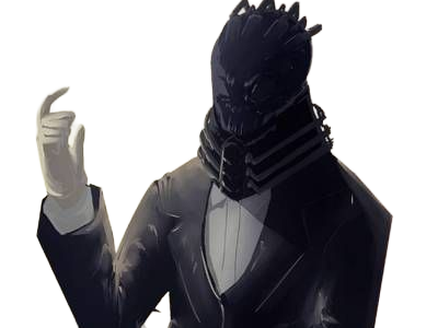 Sticker all for one afo my hero academia mha anime manga antagoniste villain zen shigaraki masque par Dark-63