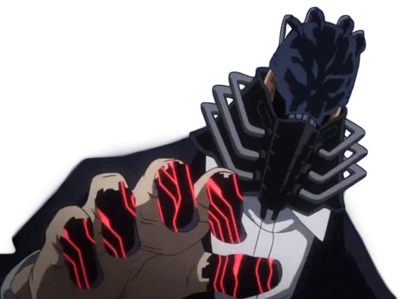 Sticker all for one afo my hero academia mha anime manga antagoniste villain zen shigaraki masque par Dark-63