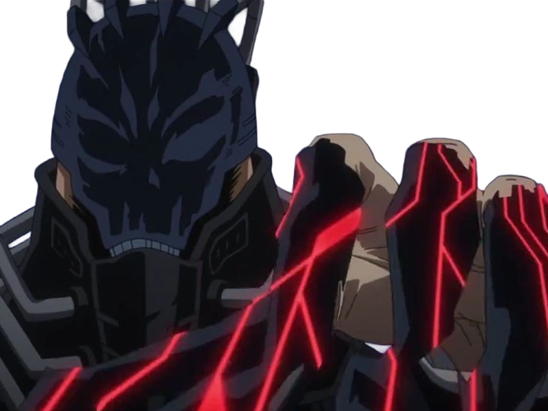 Sticker all for one afo my hero academia mha anime manga antagoniste villain zen shigaraki masque par Dark-63