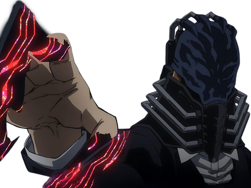 Sticker all for one afo my hero academia mha anime manga antagoniste villain zen shigaraki masque par Dark-63