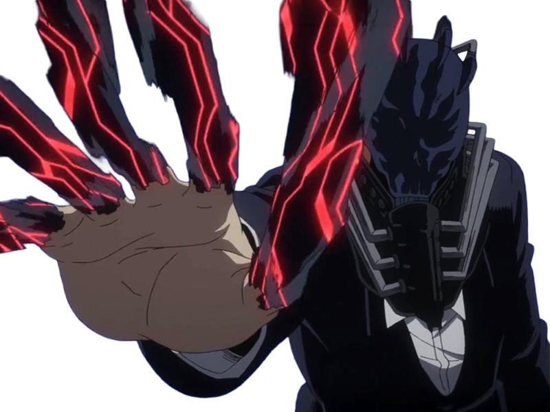 Sticker all for one afo my hero academia mha anime manga antagoniste villain zen shigaraki masque par Dark-63