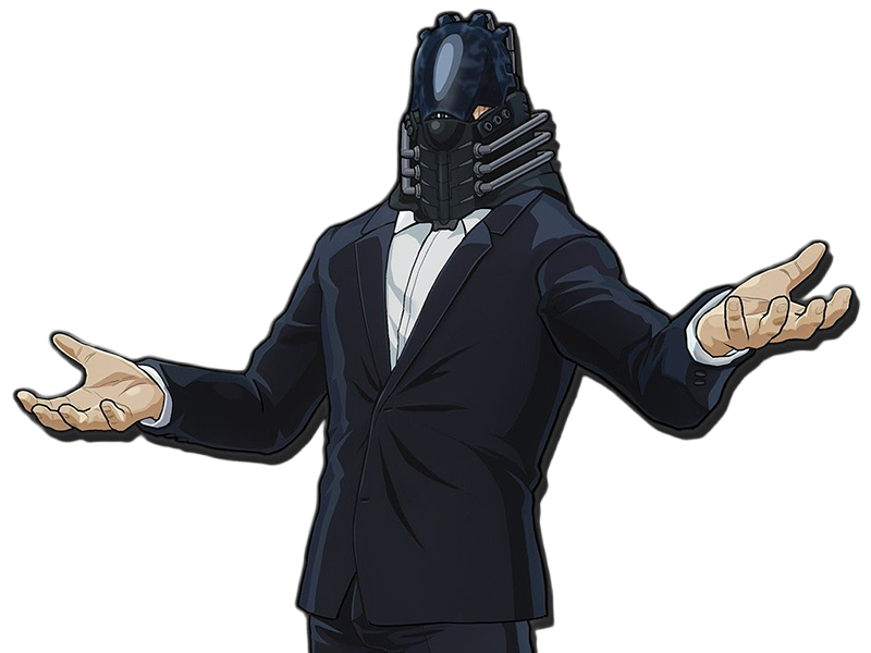 Sticker all for one afo my hero academia mha anime manga antagoniste villain zen shigaraki masque par Dark-63