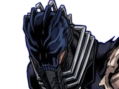 Sticker all for one afo my hero academia mha anime manga antagoniste villain zen shigaraki masque par Dark-63