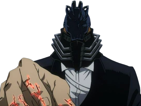 Sticker all for one afo my hero academia mha anime manga antagoniste villain zen shigaraki masque par Dark-63