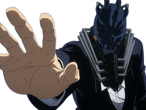 Sticker all for one afo my hero academia mha anime manga antagoniste villain zen shigaraki masque par Dark-63