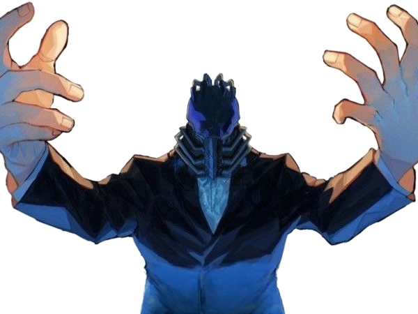 Sticker all for one afo my hero academia mha anime manga antagoniste villain zen shigaraki masque par Dark-63