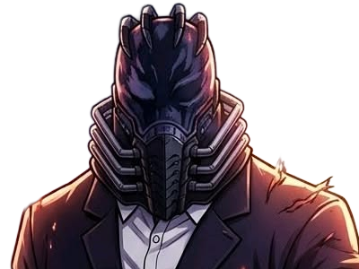 Sticker all for one afo my hero academia mha anime manga antagoniste villain zen shigaraki masque par Dark-63