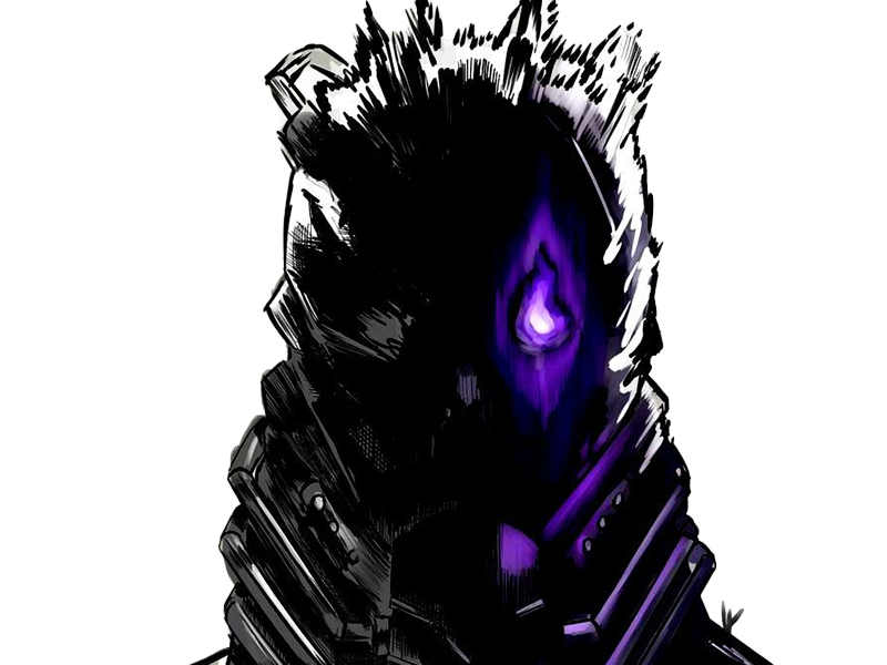 Sticker all for one afo my hero academia mha anime manga antagoniste villain zen shigaraki masque par Dark-63
