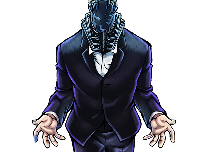 Sticker all for one afo my hero academia mha anime manga antagoniste villain zen shigaraki masque par Dark-63