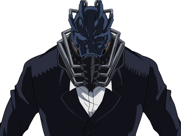 Sticker all for one afo my hero academia mha anime manga antagoniste villain zen shigaraki masque par Dark-63