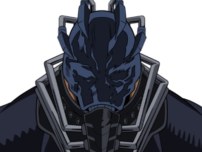 Sticker all for one afo my hero academia mha anime manga antagoniste villain zen shigaraki masque par Dark-63
