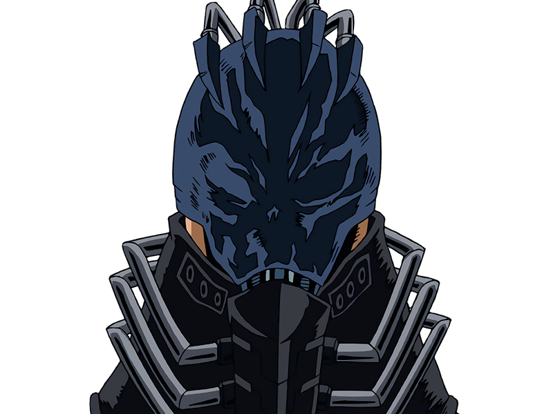 Sticker all for one afo my hero academia mha anime manga antagoniste villain zen shigaraki masque par Dark-63