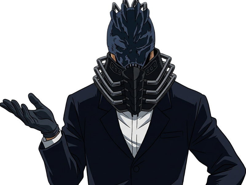 Sticker all for one afo my hero academia mha anime manga antagoniste villain zen shigaraki masque par Dark-63