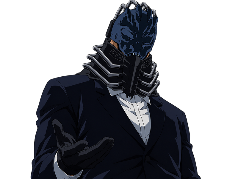 Sticker all for one afo my hero academia mha anime manga antagoniste villain zen shigaraki masque par Dark-63