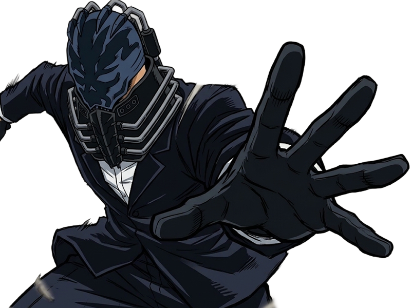 Sticker all for one afo my hero academia mha anime manga antagoniste villain zen shigaraki masque par Dark-63