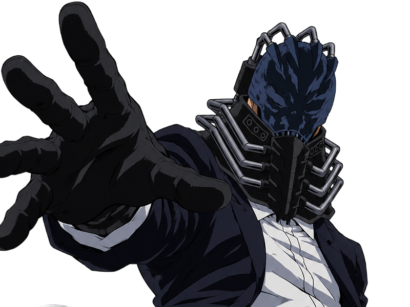Sticker all for one afo my hero academia mha anime manga antagoniste villain zen shigaraki masque par Dark-63