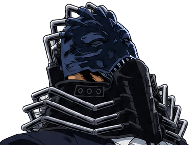 Sticker all for one afo my hero academia mha anime manga antagoniste villain zen shigaraki masque par Dark-63