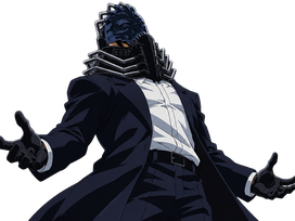 all for one afo my hero academia mha anime manga antagoniste villain zen shigaraki masque