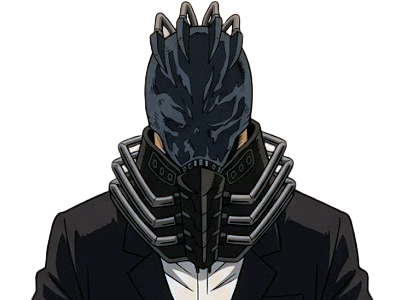 Sticker all for one afo my hero academia mha anime manga antagoniste villain zen shigaraki masque par Dark-63