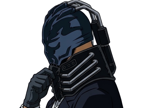 Sticker all for one afo my hero academia mha anime manga antagoniste villain zen shigaraki masque par Dark-63