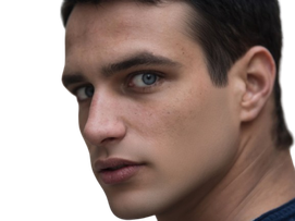 jesus castro acteur espagnol yeux bleus cheveux brun jeune vingtaine vingtenaire beau bg chad