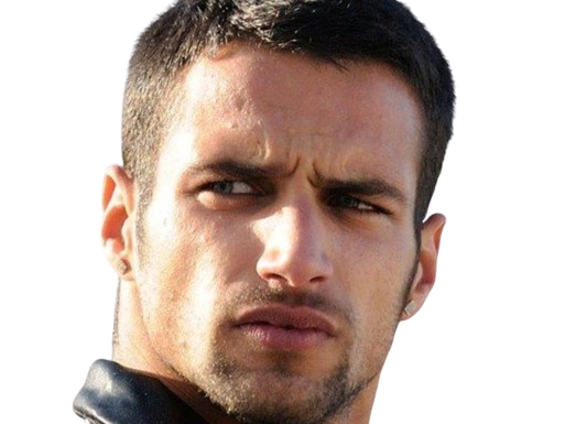 Sticker jesus castro acteur espagnol yeux bleus cheveux brun jeune vingtaine vingtenaire beau bg chad par PubliusOvidius