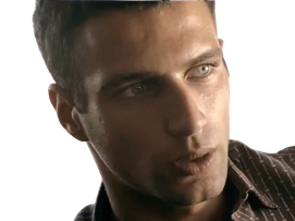 jesus castro acteur espagnol yeux bleus cheveux brun jeune vingtaine vingtenaire beau bg chad