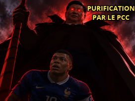 kylian mbappe xi jinping chine prout mao zedong barbe blanche akainu purification par le pcc