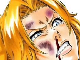 rangiku matsumoto bleach cheveux blond venitien yeux bleu rachel de broglie fic bloop blessee