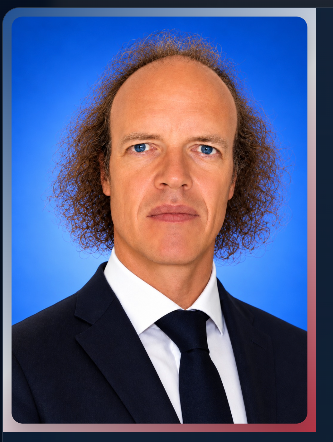 Sticker sylvain pierre durif candidat 2027 grand monarque christ cosmique par syrupballs