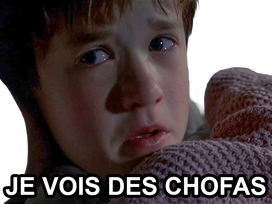 vois chofas partout tout le temps peur gaucho gauchiste pleur chiale fachos