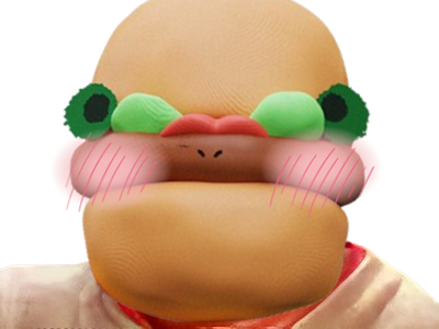 Sticker hambourger ham bourger rougis op fic par BruceWhey