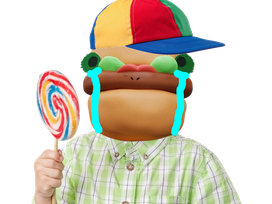 hambourger ham bourger op fic enfant larmes triste pleure