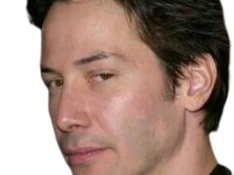 Sticker neo anderson matrix keanu reeves zeff fic bloop par Bl0op