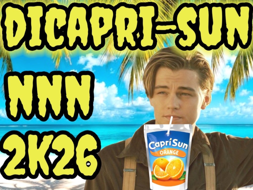 Image nnn 26 2026 2k26 no nut november dicapri sun dicaprisun dicaprio caprisun beau gosse par Jmebalade91