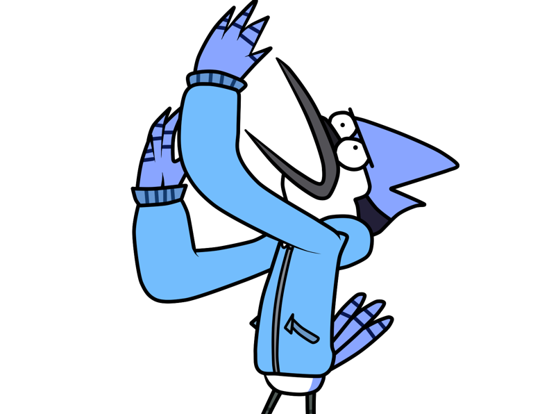 kikoojap crie ciel les mordecai vers lentendent seul colere le oiseaux mais