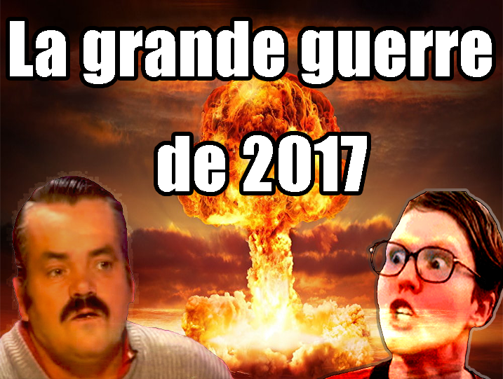 feminazi guerre bataille sticker risitas feministes commemoratif