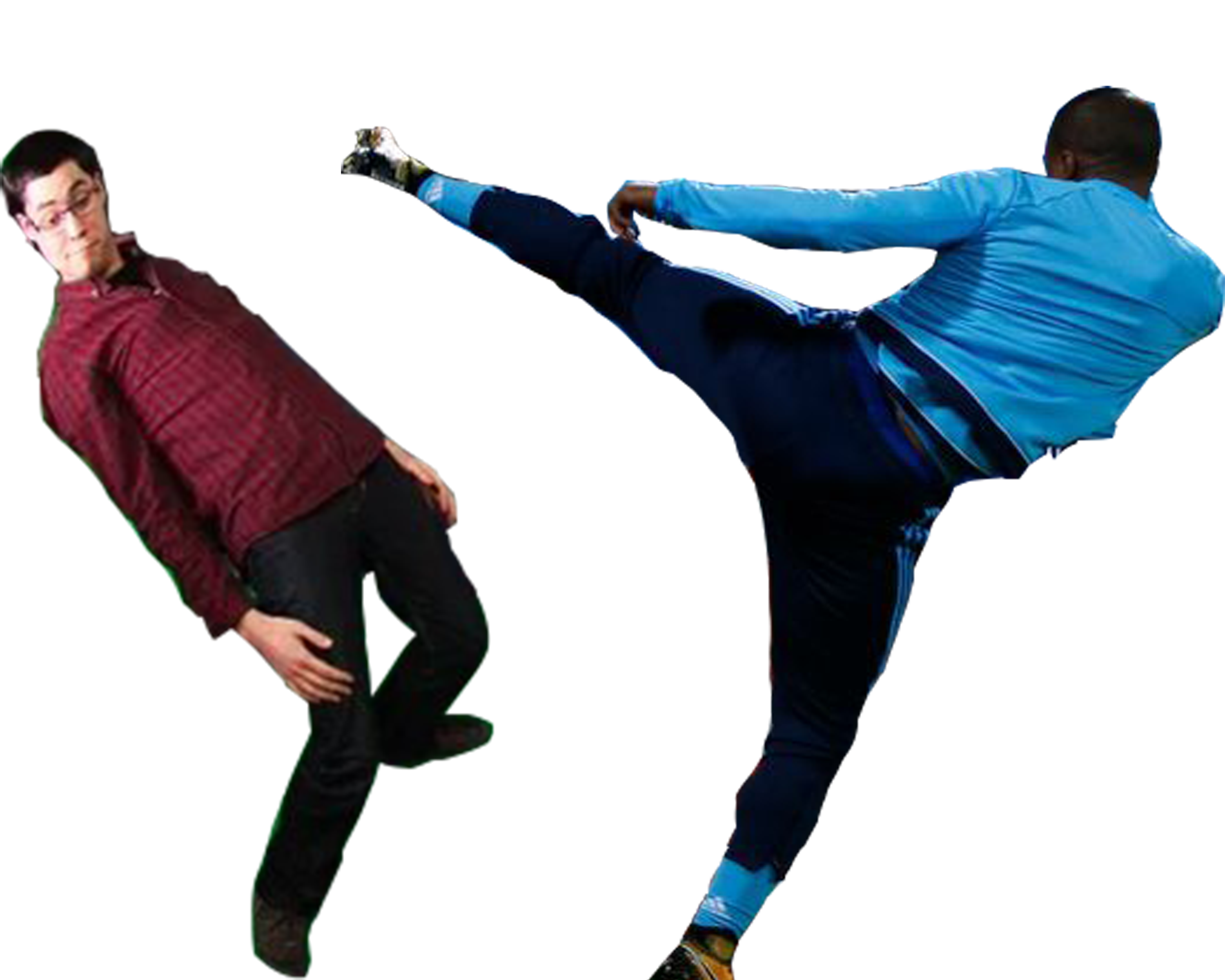 esquive kirby evra de pied risitas coups