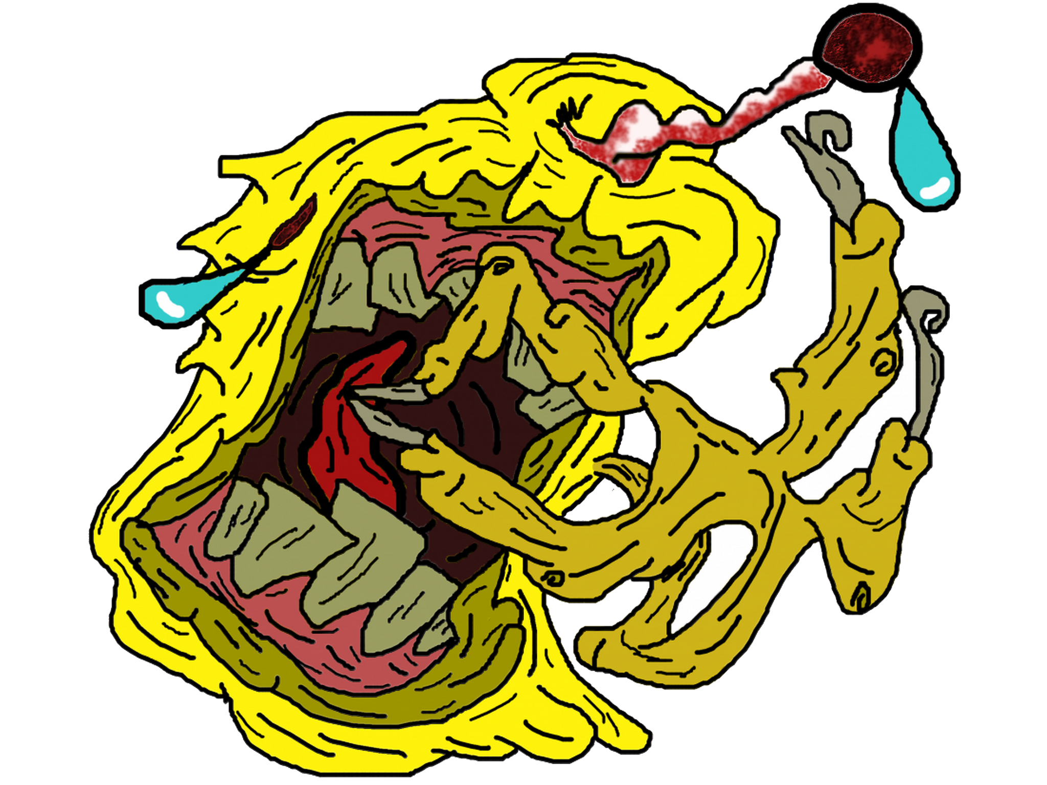 difforme eco monstre omfg stickers jvc jpp