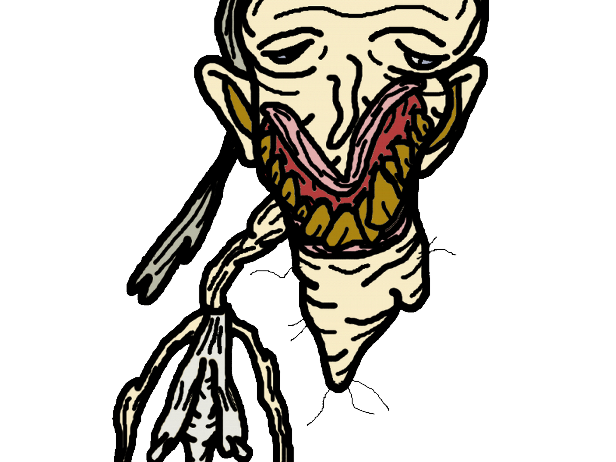 risitas monstre creepy chicots omg