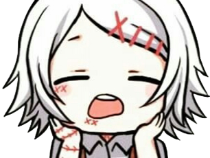 fatigue ghoul juuzou tokyo ennui chibi ennuyant risitas suzuya