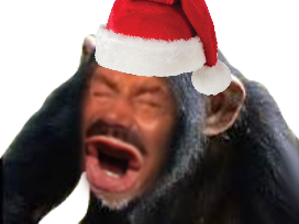 risitas singe noel